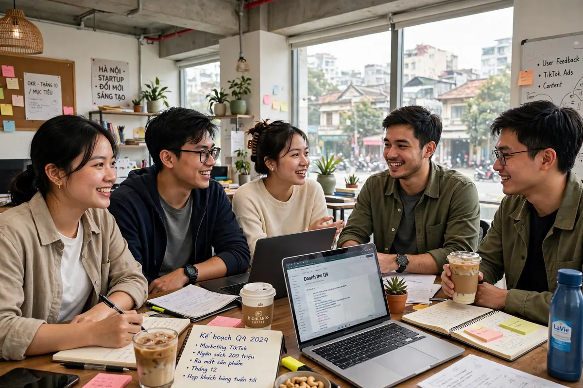 Đội ngũ doanh nghiệp nhỏ Việt Nam vận hành cùng phòng nhân sự HROne